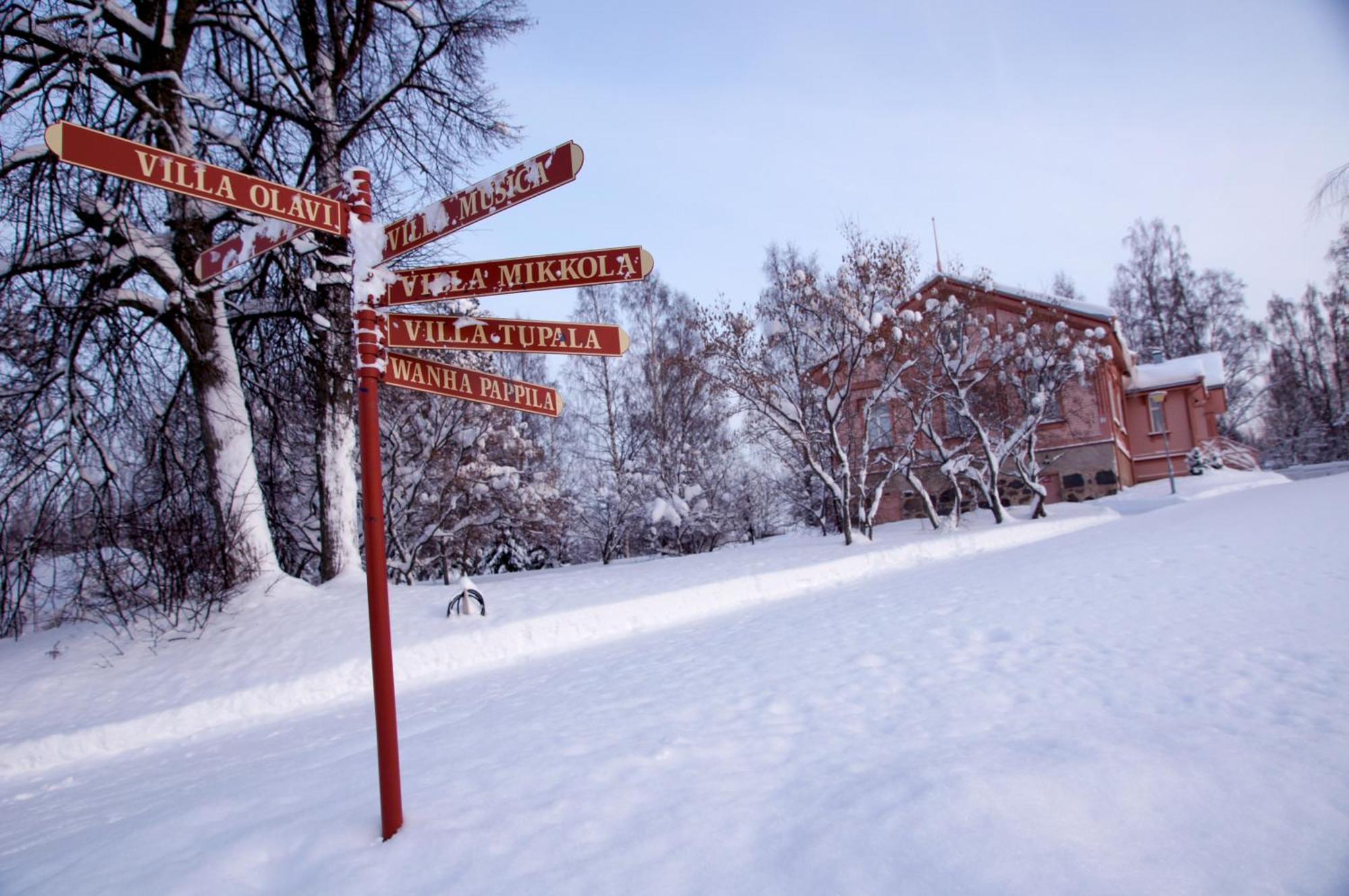 Savonlinnan Kansanopisto - Wanha Pappila Exteriör bild